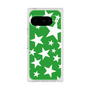 プレミアムスクエアケース［ Stars - Green ］