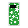 プレミアムスクエアケース［ Stars - Green ］