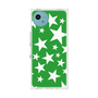 プレミアムスクエアケース［ Stars - Green ］