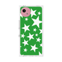 プレミアムスクエアケース［ Stars - Green ］