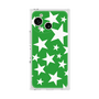 プレミアムスクエアケース［ Stars - Green ］