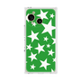プレミアムスクエアケース［ Stars - Green ］