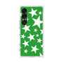 プレミアムスクエアケース［ Stars - Green ］