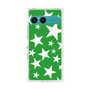プレミアムスクエアケース［ Stars - Green ］