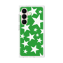 プレミアムスクエアケース［ Stars - Green ］