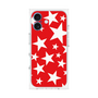 プレミアムスクエアケース［ Stars - Red ］