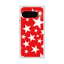 プレミアムスクエアケース［ Stars - Red ］