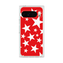 プレミアムスクエアケース［ Stars - Red ］
