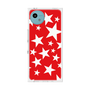 プレミアムスクエアケース［ Stars - Red ］