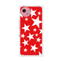 プレミアムスクエアケース［ Stars - Red ］