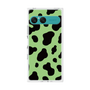 プレミアムスクエアケース［ Cow - Green ］