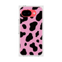 プレミアムスクエアケース［ Cow - Pink ］