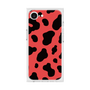 プレミアムスクエアケース［ Cow - Red ］