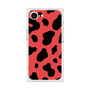 プレミアムスクエアケース［ Cow - Red ］