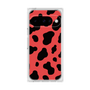 プレミアムスクエアケース［ Cow - Red ］