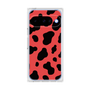 プレミアムスクエアケース［ Cow - Red ］