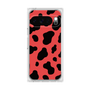 プレミアムスクエアケース［ Cow - Red ］