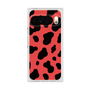 プレミアムスクエアケース［ Cow - Red ］
