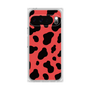 プレミアムスクエアケース［ Cow - Red ］