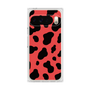 プレミアムスクエアケース［ Cow - Red ］