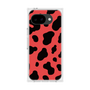 プレミアムスクエアケース［ Cow - Red ］