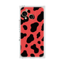 プレミアムスクエアケース［ Cow - Red ］