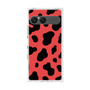 プレミアムスクエアケース［ Cow - Red ］