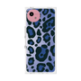プレミアムスクエアケース［ Leopard - Blue ］