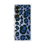 プレミアムスクエアケース［ Leopard - Blue ］