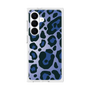 プレミアムスクエアケース［ Leopard - Blue ］