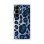 プレミアムスクエアケース［ Leopard - Blue ］