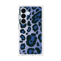 プレミアムスクエアケース［ Leopard - Blue ］