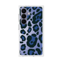 プレミアムスクエアケース［ Leopard - Blue ］