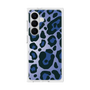 プレミアムスクエアケース［ Leopard - Blue ］