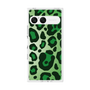 プレミアムスクエアケース［ Leopard - Green ］