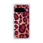 プレミアムスクエアケース［ Leopard - Red ］