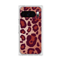 プレミアムスクエアケース［ Leopard - Red ］