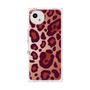 プレミアムスクエアケース［ Leopard - Red ］