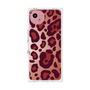 プレミアムスクエアケース［ Leopard - Red ］