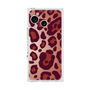 プレミアムスクエアケース［ Leopard - Red ］