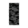 プレミアムスクエアケース［ Camouflage - Black ］