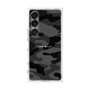 プレミアムスクエアケース［ Camouflage - Black ］