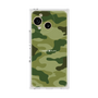 プレミアムスクエアケース［ Camouflage - Green ］