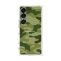 プレミアムスクエアケース［ Camouflage - Green ］