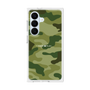 プレミアムスクエアケース［ Camouflage - Green ］