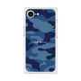 プレミアムスクエアケース［ Camouflage - Blue ］