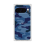 プレミアムスクエアケース［ Camouflage - Blue ］