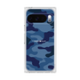 プレミアムスクエアケース［ Camouflage - Blue ］