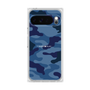 プレミアムスクエアケース［ Camouflage - Blue ］