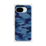 プレミアムスクエアケース［ Camouflage - Blue ］